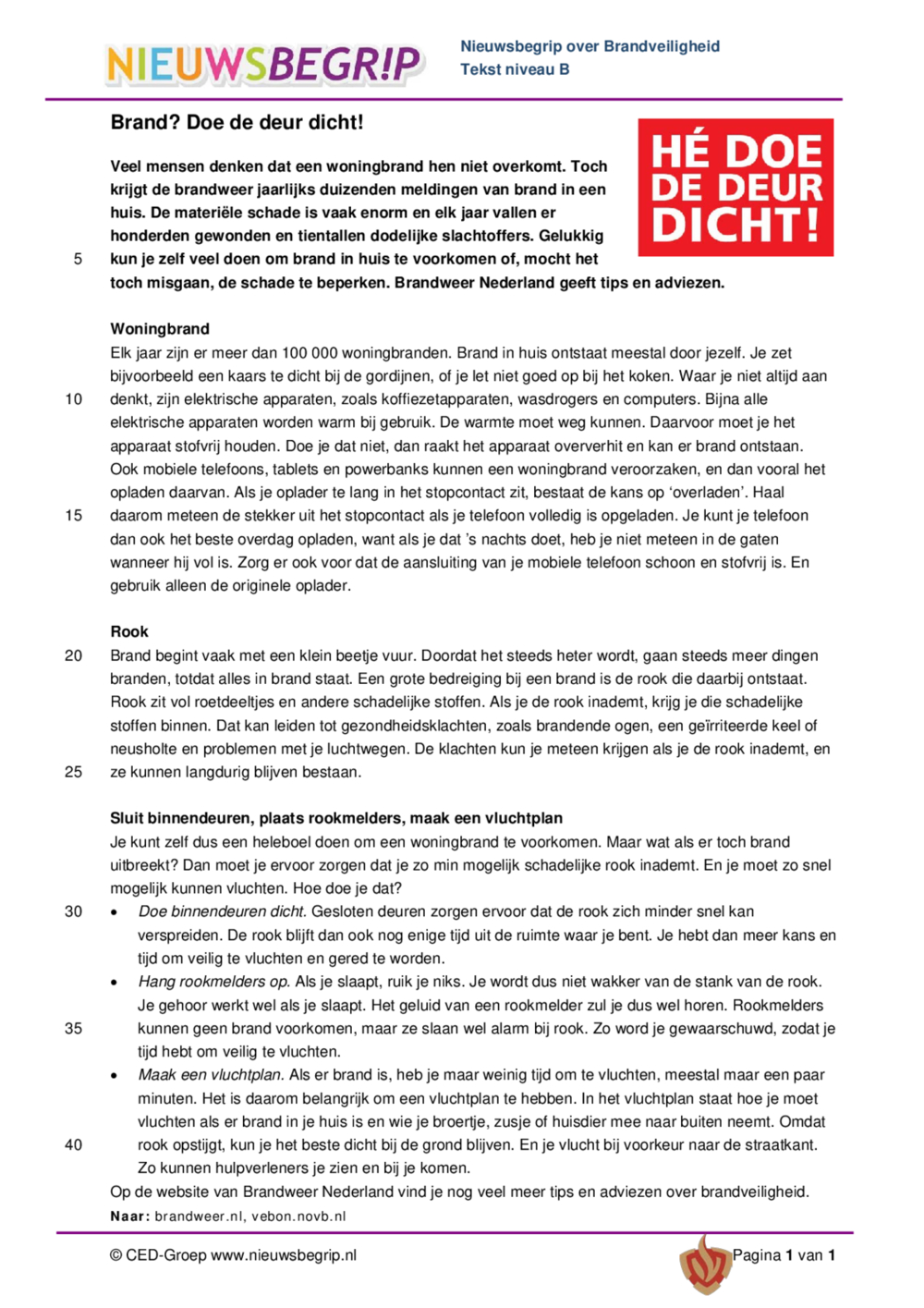 NBextraBrandveiligheid_tekstB_2018.pdf - Nieuwsbegrip